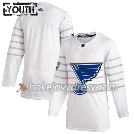 Dětské Hokejový Dres St. Louis Blues Blank Bílá Adidas 2020 NHL All-Star Authentic